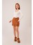 Geniş Yaka Beyaz Basic Body Bluz 2