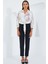 Oversize Dökümlü Crop Saten Gömlek 906 - Gül Kurusu 2