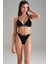 Kadın Siyah V Kesim Yüksek Bel Slip 7154 1