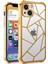 iphone 11 Uyumlu Elektro Lazer - Süper Darbe Emici - Kamera Korumalı Lüks Lazer Kılıf Arka Kapak 1