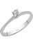 G Renk 0,10 Karat Pırlanta Tektaş Yüzük 0404R0162 1