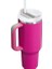 Quencher Pipetli Termos 1,18 L Koyu Pembe 2