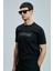 Thınk Modern Grafik T- Shirt Siyah 5