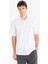 %100 Pamuk Regular Fit Jakarlı Kısa Kollu Gömlek E0476AX25SM 3