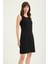Keten Kısa Elbise 4