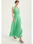 Boyundan Bağlamalı Uzun Elbise 2