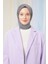 Siyah Çizgili Twill Digital Eşarp 2