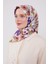 Eflatun Papatya Cotton Eşarp 3