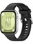 Huawei Watch Fit 4 Pro Kordon, Silicone Sport Band Siyah 2