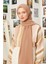 Açık Kahverengi Maxi Cotton Şal 1