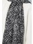Siyah Tomurcuk Desen Cotton Şal 4
