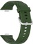 Huawei Watch Fit 4 Pro Kordon, Silicone Sport Band Koyu Yeşil 1