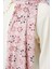 Pembe Tomurcuk Desen Cotton Şal 4