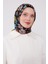 Siyah Papatya Cotton Eşarp 1