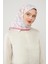 Fuşya Çiçekli Cotton Eşarp 1