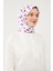 Menekşe Puantiye Desen Twill Digital Eşarp 1