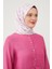 Nude Puantiye Desen Twill Digital Eşarp 3
