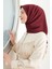 Bordo Medine İpeği Eşarp 4