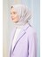 Vizon Çizgili Twill Digital Eşarp 4