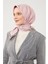 Pembe Leopar Desen Twill Digital Eşarp 4