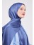 Kot Mavi Brillant Abiye Şal 4