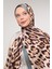 Yeşil Leopar Desen Brand Şal 2
