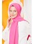Neon Pembe Pamuk Cazz Şal 1