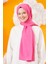 Neon Pembe Pamuk Cazz Şal 3