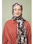 Vizon Desenli Cotton Şal 1