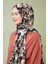 Vizon Desenli Cotton Şal 3