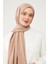 Açık Vizon Pamuk Cazz Şal 2