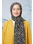 Hardal Tomurcuk Desen Cotton Şal 1