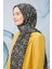 Hardal Tomurcuk Desen Cotton Şal 3