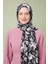 Gri Desenli Cotton Şal 1