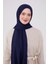 K.Lacivert Olay Pamuk Şal 1