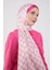 Fuşya Halka Desen Brand Şal 3