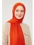 Turuncu Jakarlı Elegance Şal 4