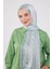 Su Yeşili Halka Desen Brand Şal 2