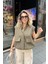 Torba Cep Oversize Yelek Haki 2