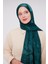 Zümrüt Yonca Desen Deluxe Devore Şal 1