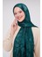 Zümrüt Yonca Desen Deluxe Devore Şal 3