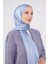 A.Mavi Yanları Taş Şeritli Brilant Şal 1