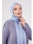 A.Mavi Yanları Taş Şeritli Brilant Şal 2