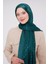 Zümrüt Geometrik Desen Deluxe Devore Şal 1