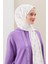 Lila Gül Comfort Line Şal 2