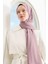 Toz Pembe Medine İpeği Şal 3