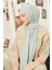 Su Yeşili Maxi Cotton Şal 3