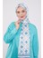 Mint Yeşili Damla Desen Brand Şal 1