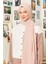 Toz Pembe Maxi Cotton Şal 1