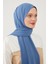 İndigo Medine İpeği Şal 2